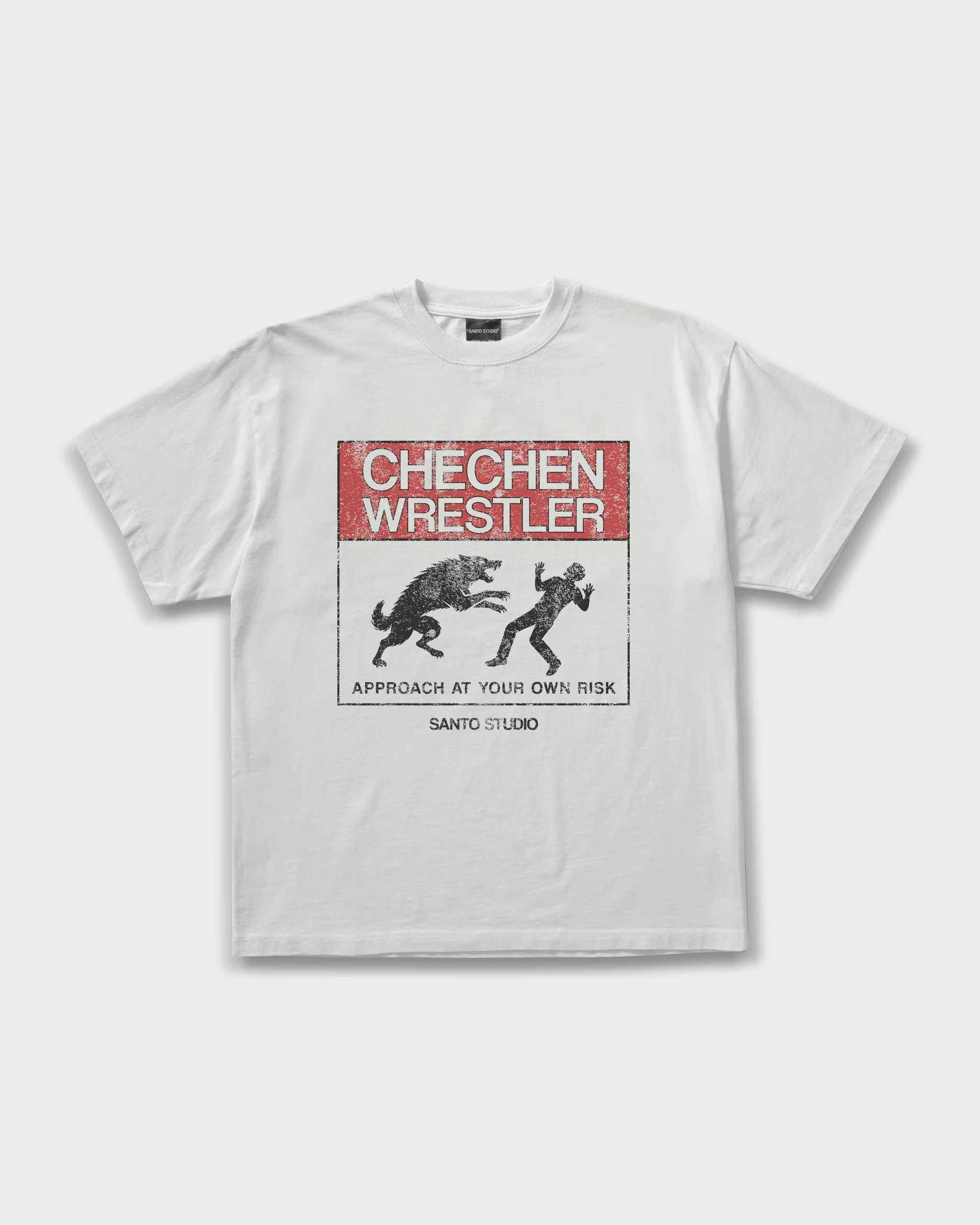 Chechen Wrestler Warning Tee