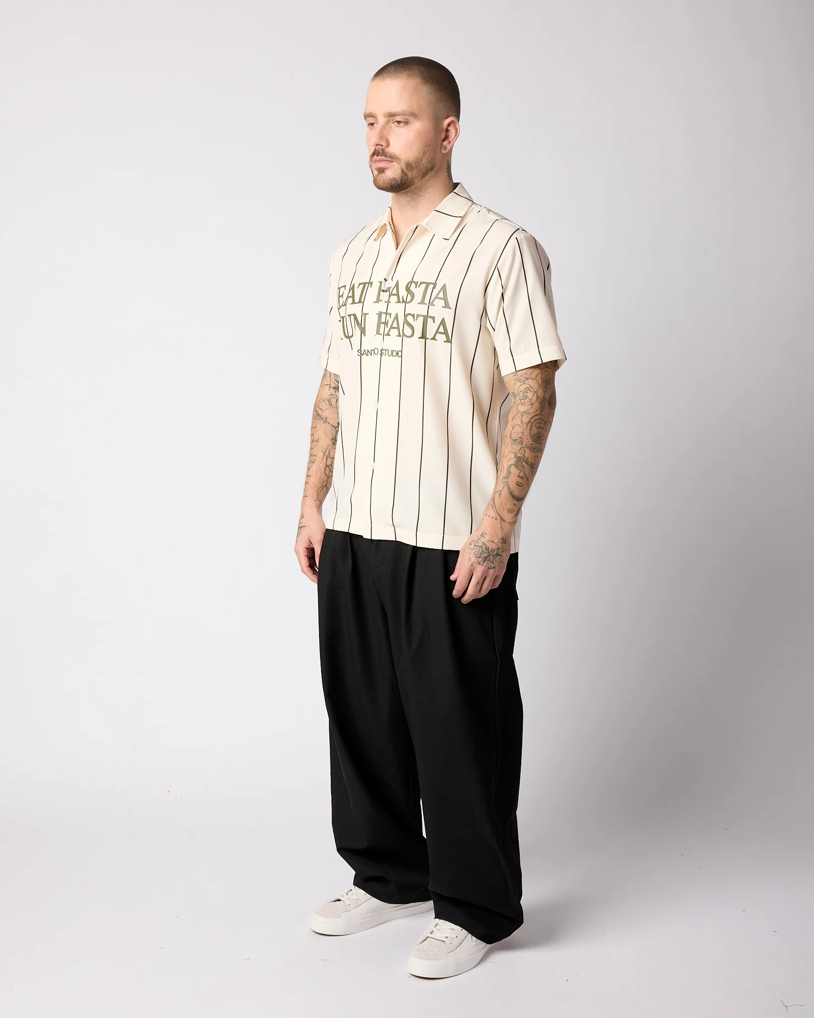 Pasta Button Down Shirt - Image 7