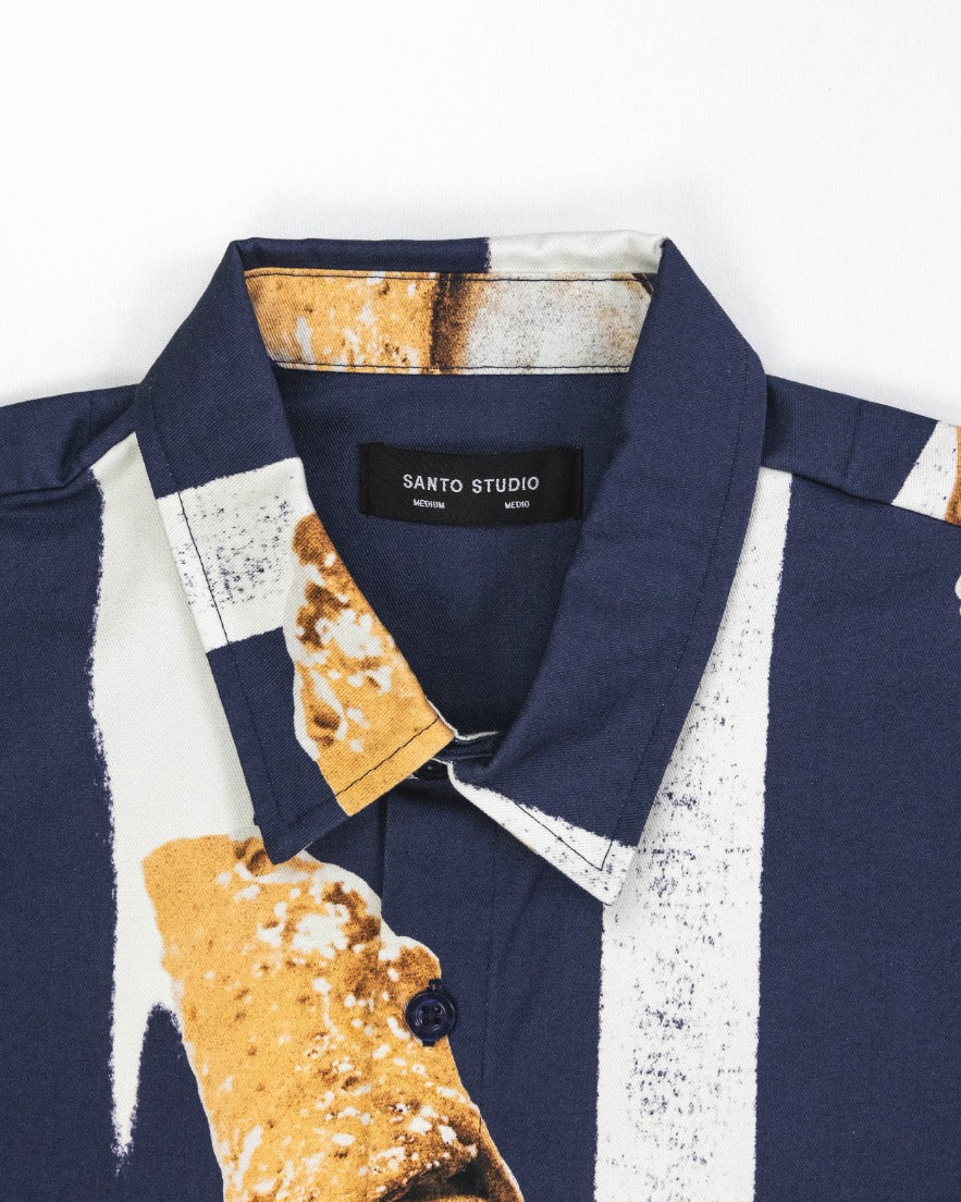 Santo Studio Cafe Button Up Shirt - Image 4