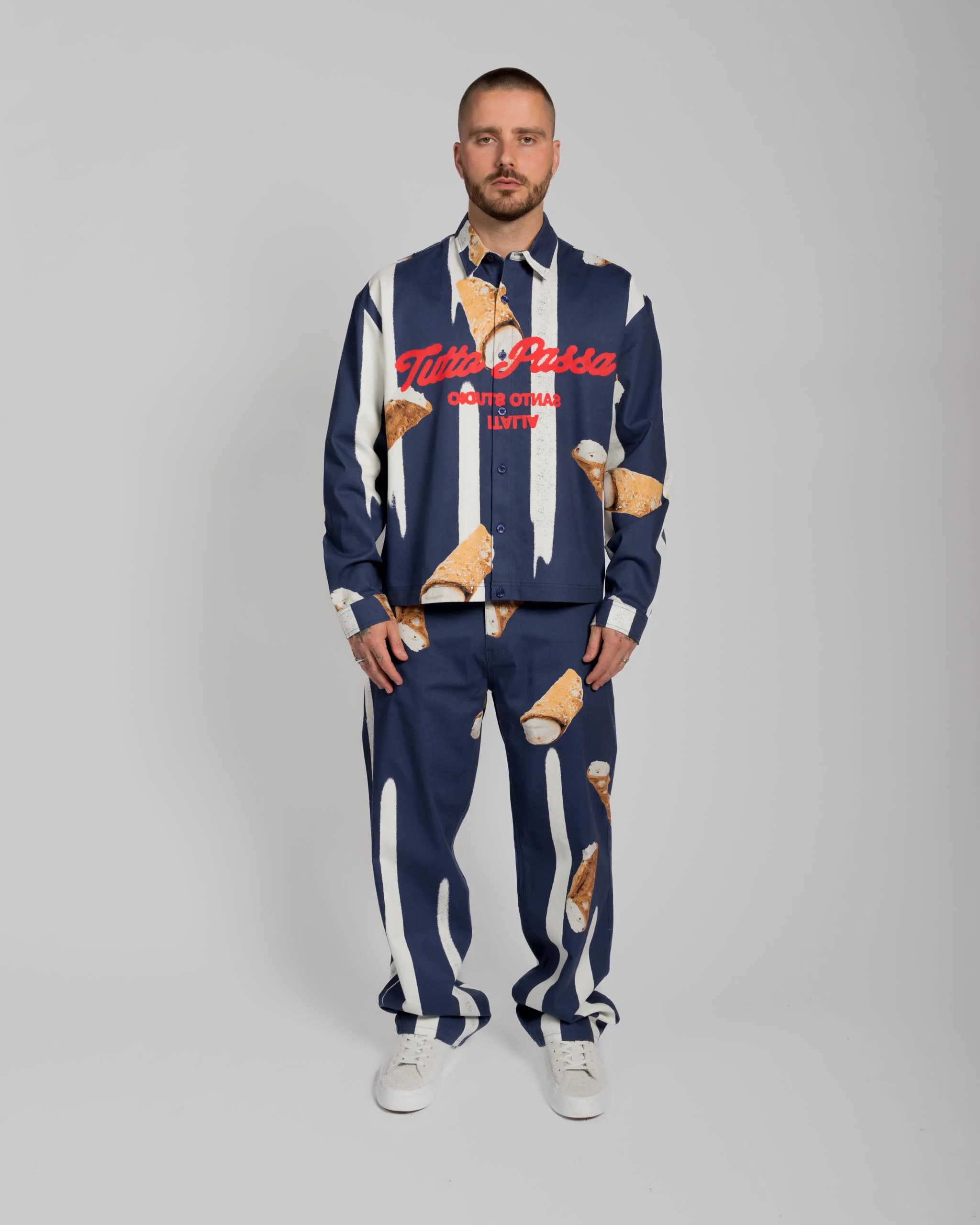 Santo Studio Cafe Button Up Shirt - Image 6