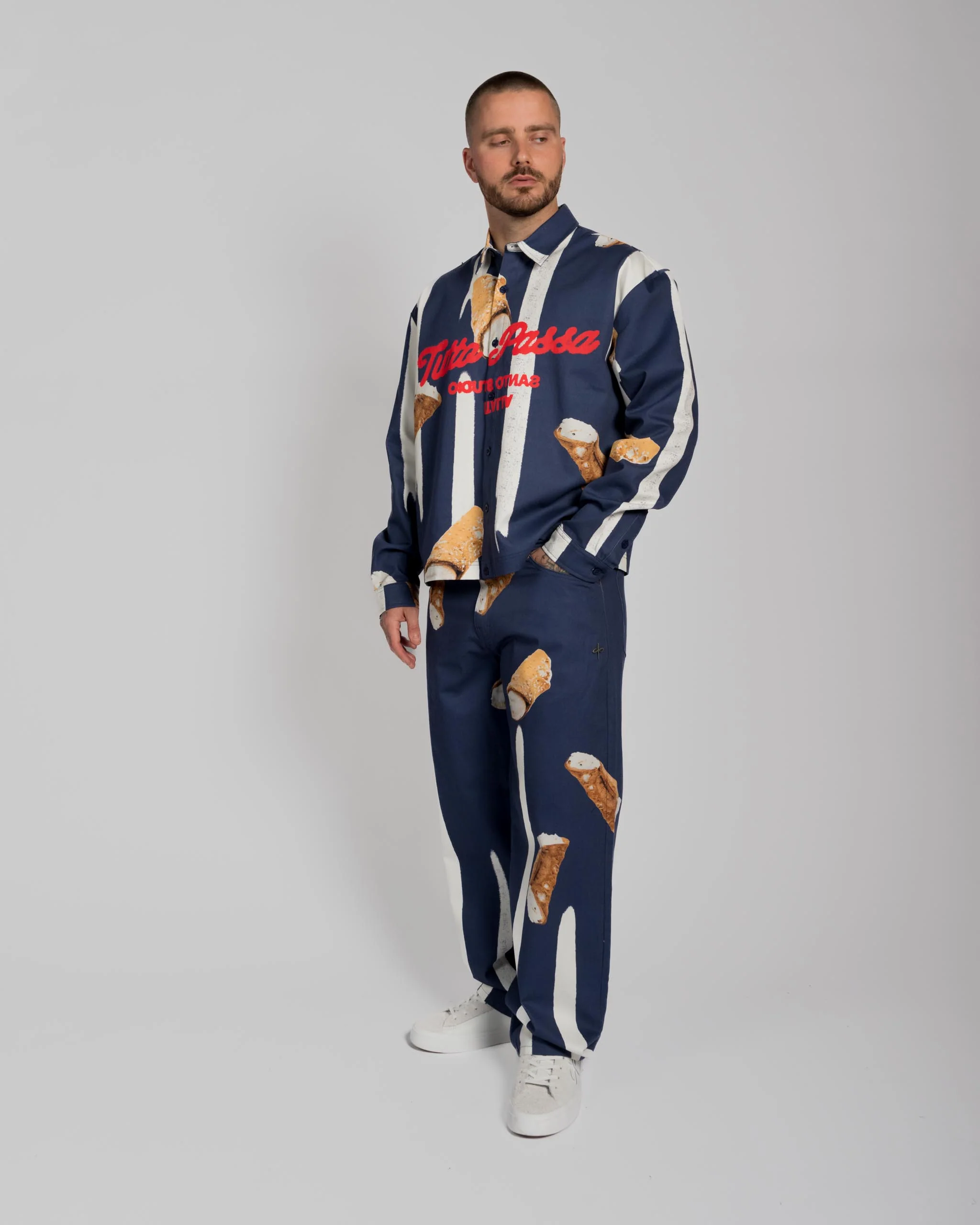 Santo Studio Cafe Button Up Shirt - Image 8