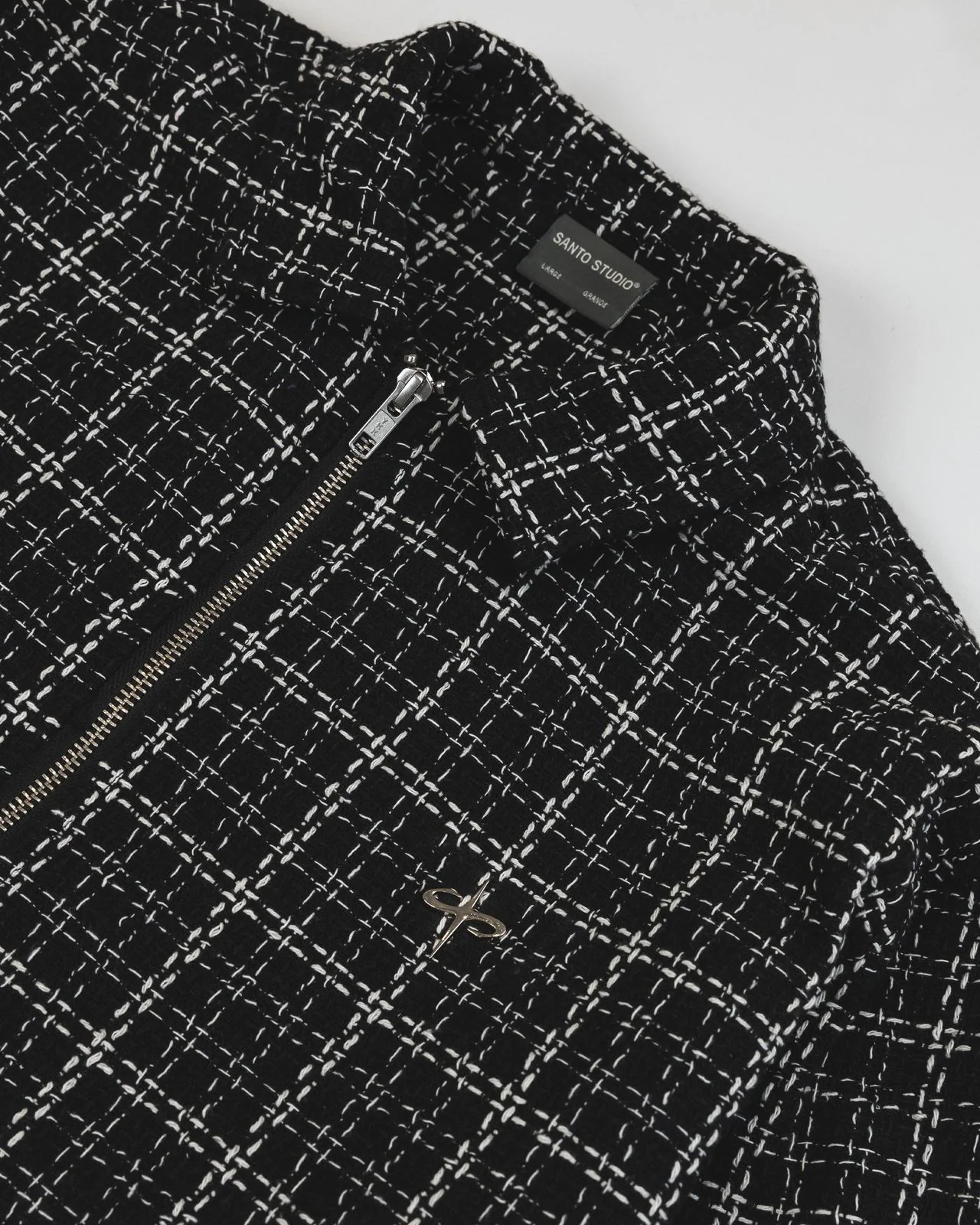 Santo Studio Uno Tweed Jacket - Image 3