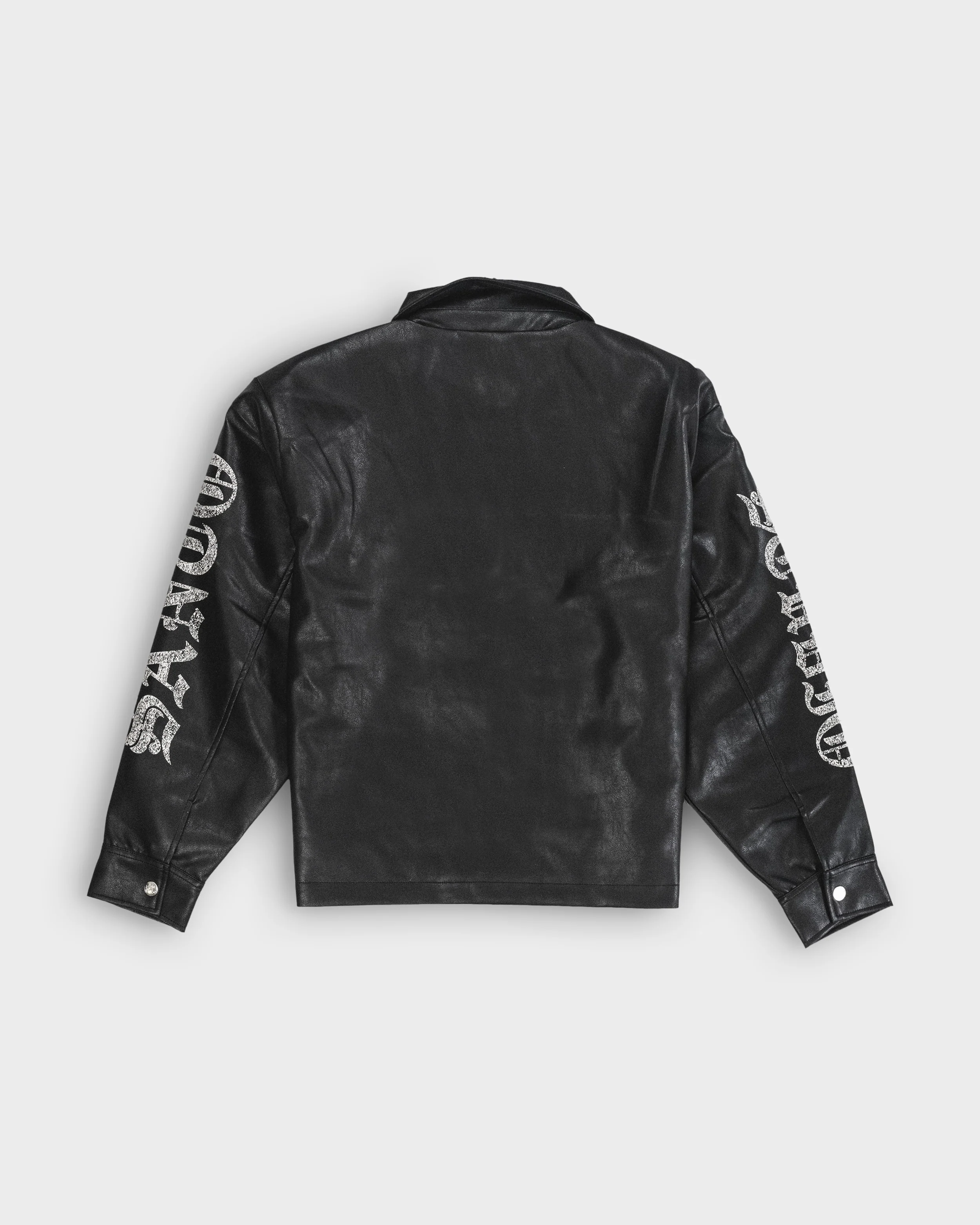 Santo Studio Vegan Leather Jacket - Image 3
