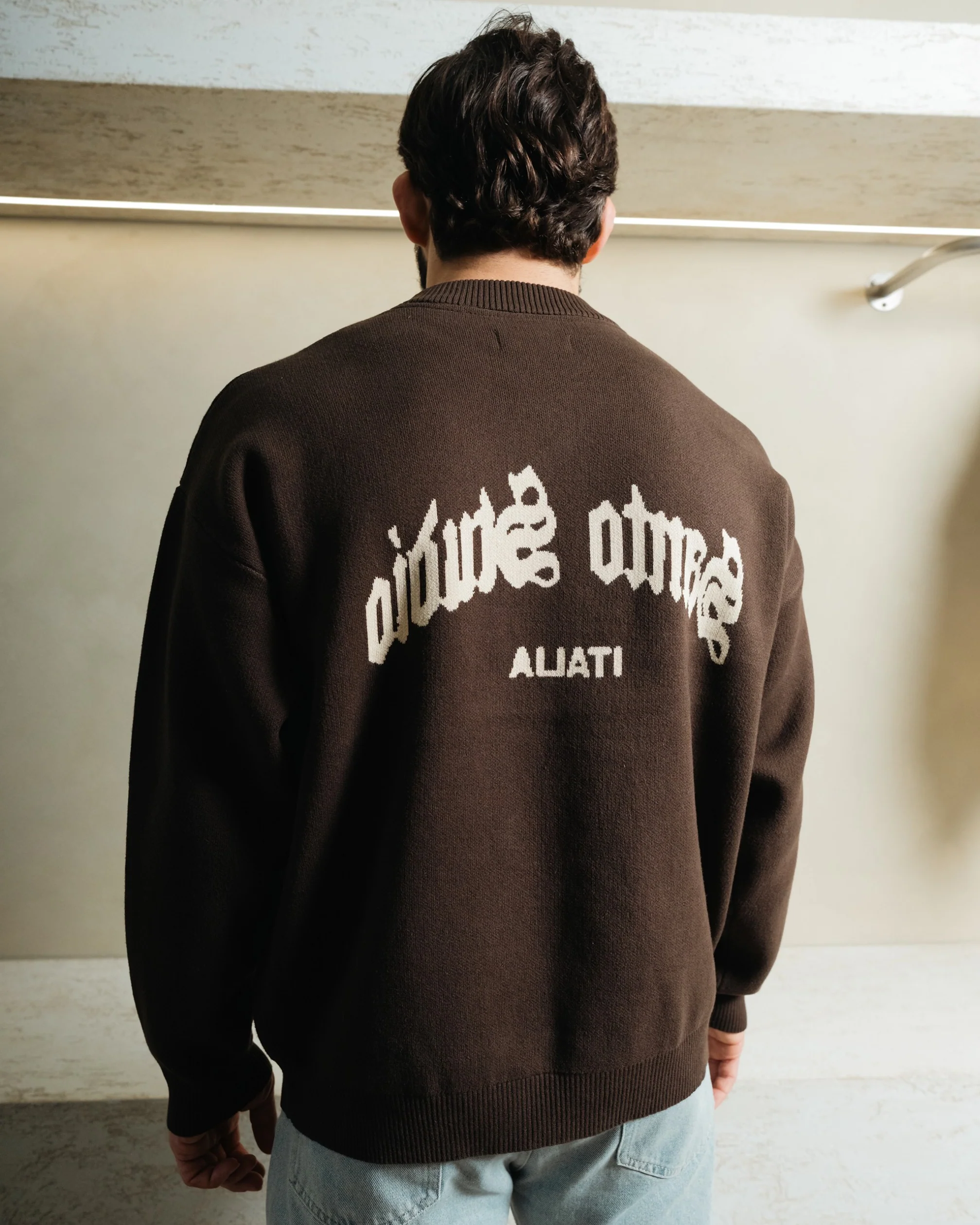 Santo University Knit Sweater - Image 7