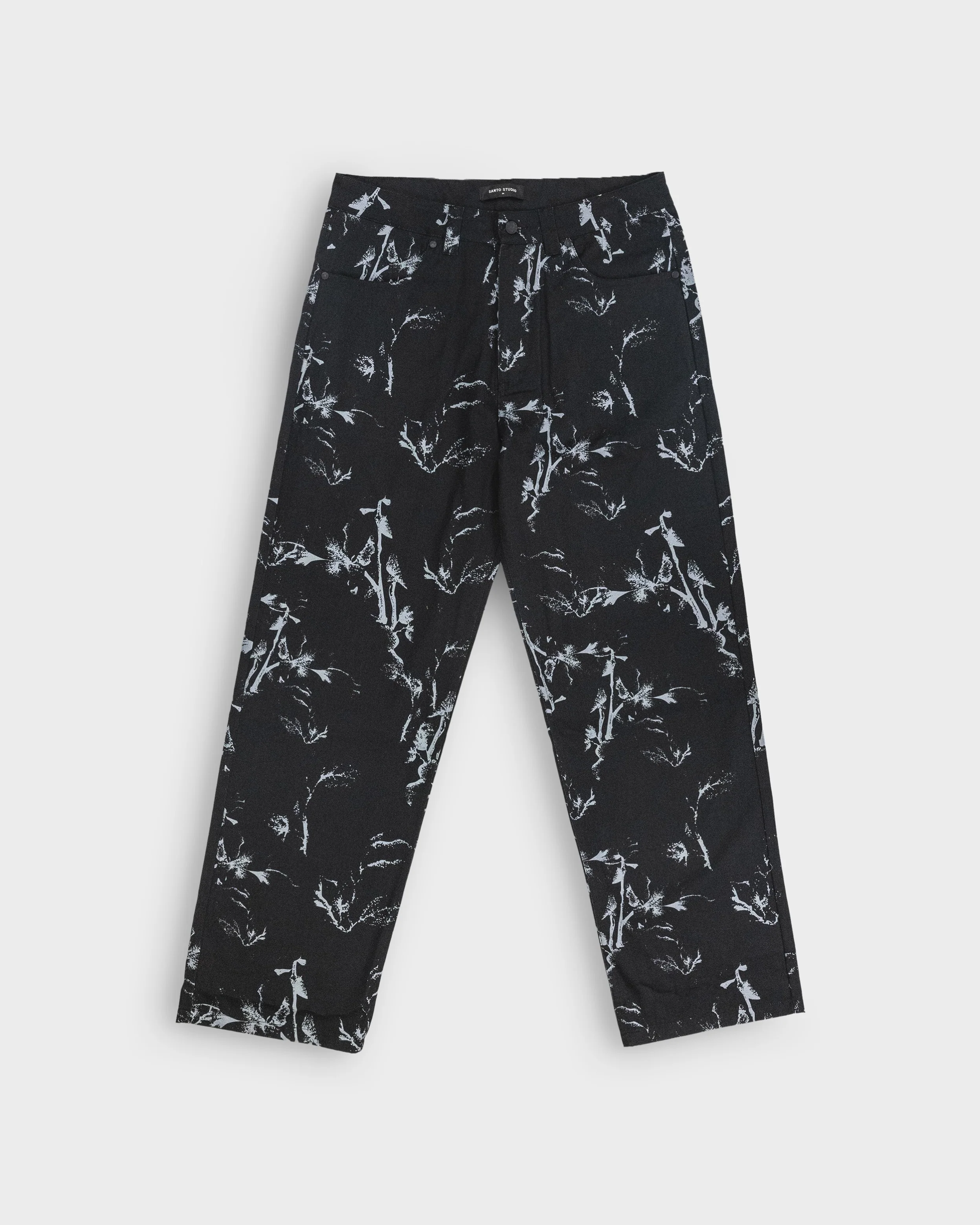 Flower Pattern Milano Pants - Hunter Lawrence Edition