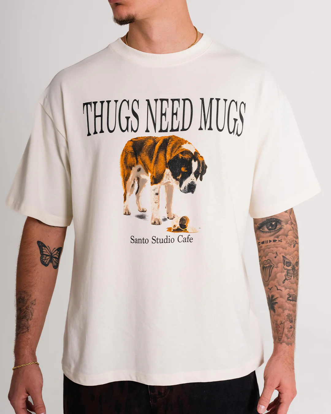 Thugs Need Mugs Drappo Tee - Image 3